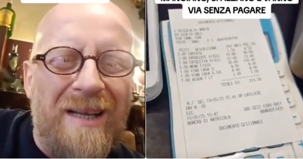 sono fuggiti dal mio locale senza pagare il conto li ho chiamati e mi hanno risposto ‘non siamo mai stati lì vai a lavorare il duro sfogo di tommy tedone da Ilfattoquotidiano.it sono fuggiti dal mio locale senza pagare il conto li ho chiamati e mi hanno risposto ‘non siamo mai stati lì vai a lavorare il duro sfogo di tommy tedone