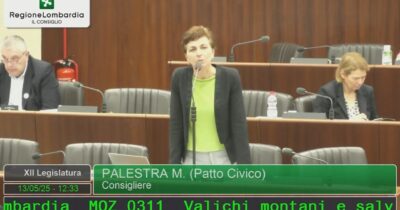 Copertina di “Caccia e valichi montani? Lombardia commissariata, la vostra politica è pericolosa”: l’intervento di Palestra (Patto civico)