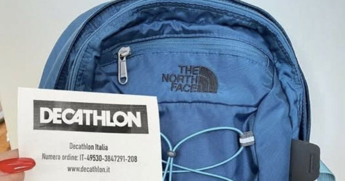“Sono un ex dipendente Decathlon, ti svelo come puoi avere uno zaino della North Face a 2 euro”: attenzione alla nuova truffa. Ecco come funziona “Sono un ex dipendente Decathlon, ti svelo come puoi avere uno zaino della North Face a 2 euro”: attenzione alla nuova truffa. Ecco come funziona