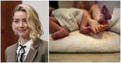 Copertina di “Sono nati Agnes e Ocean, diventare madre da sola mi fa scoppiare di felicità”: l’annuncio di Amber Heard