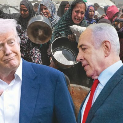 Copertina di Trump: “La pace è vicina”. Toglie la sanzioni alla Siria. E all’Iran: “Mai l’Atomica”