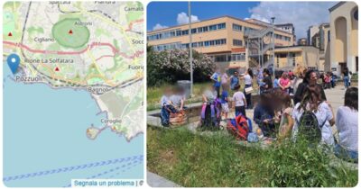 Copertina di Campi Flegrei, scossa 4.4: avvertita a Napoli. Evacuate sedi università e sospesa circolazione dei treni