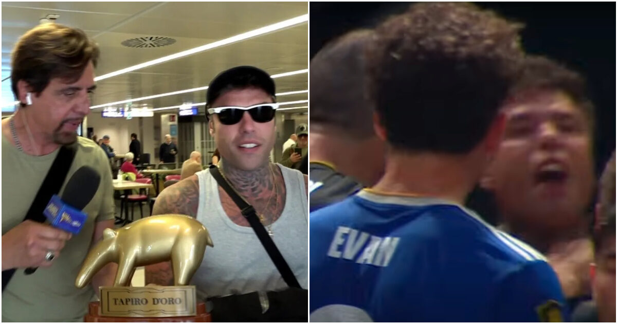 “Ho detto e fatto cose peggiori, non voglio essere un esempio per nessuno”: Tapiro d’oro a Fedez dopo la ...