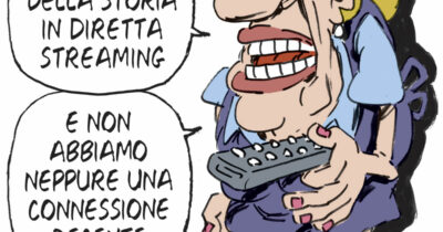 Copertina di La vignetta di Franzaroli