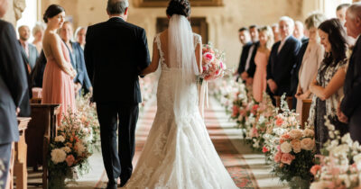 Copertina di Come vestirsi a un matrimonio? I 6 consigli “salva-look” dell’esperta: ecco come salvare la situazione se piove, sul prato, in spiaggia…
