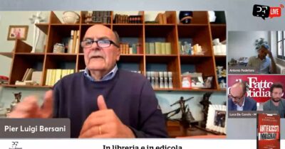 Copertina di Bersani: “Meloni è peggio di Berlusconi, lei e i suoi hanno voglia di rivincita”. E si lancia in metafore cult
