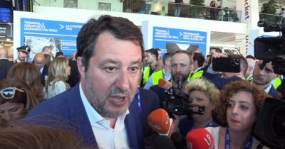Copertina di Salvini: “Russia-Ucraina? Spero che nei palazzi europei non si voglia boicottare il percorso di pace”