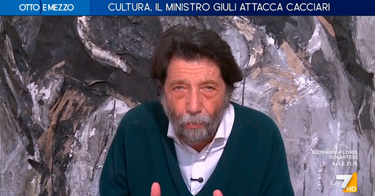 Cacciari a La7: “Giuli e la destra la smettano con questa balla infondata dell’egemonia culturale” Cacciari a La7: “Giuli e la destra la smettano con questa balla infondata dell’egemonia culturale”