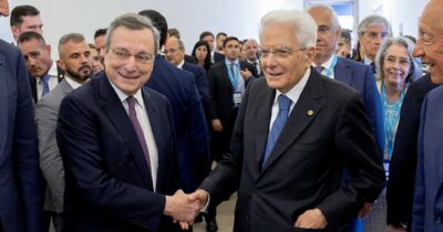 Copertina di Mattarella e Draghi: “Nessun dorma”