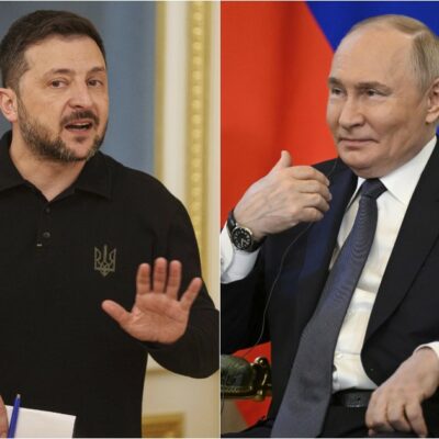 Copertina di “Tutti abbiamo un sogno: che muoia”: Zelensky evoca Putin (senza nominarlo) nel discorso di Natale