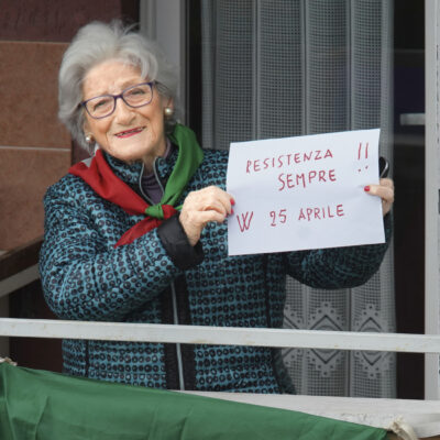 Copertina di Addio a Teresa Vergalli, la partigiana staffetta della via Emilia. “A 16 anni, in mezzo a guerra e violenza, volevo cambiare il mondo”