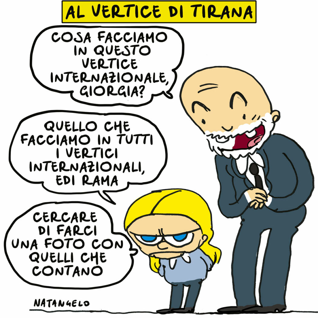 La vignetta di Natangelo