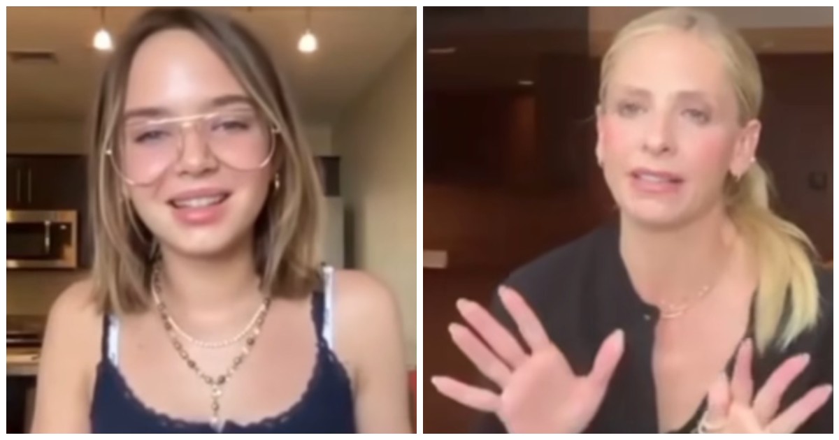 vuoi essere la mia prescelta per il sequel di buffy l ammazzavampiri la proposta di sarah michelle gellar fa commuovere ryan kiera armstrong