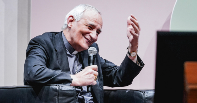 Copertina di “Io Papa? Se fossi stato eletto avrei fatto come nel film di Nanni Moretti”: la confessione del cardinale Zuppi con Ligabue