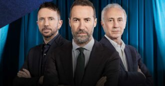 Copertina di Mieli, Giordano e Fini ospiti di Luca Sommi ad Accordi&Disaccordi su Nove il 17 maggio. Con Travaglio e Scanzi