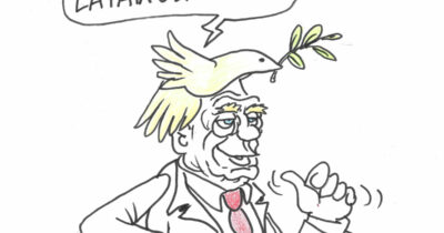 Copertina di La vignetta di Vauro