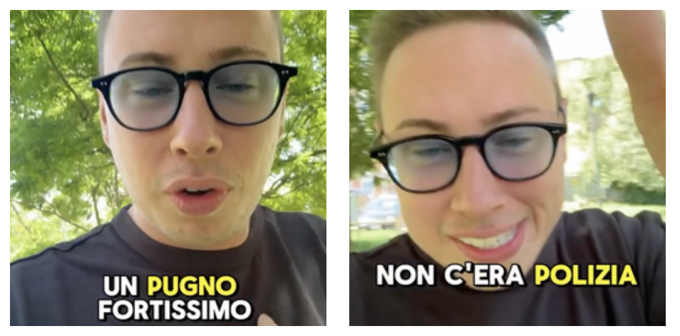 “Milano fa schifo. Ieri sera in pieno centro mi hanno chiesto ‘ti serve un taxi?’, poi mi è arrivato un pugno fortissimo, mi hanno strappato la collana…”: il racconto di Max Felicitas