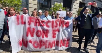 Copertina di “Il fascismo non è un’opinione”, il presidio a Gallarate contro il Remigration Summit – Video