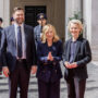 Copertina di Incontro Meloni-Vance-von der Leyen a Chigi. Il vice di Trump: “Giorgia pontiera Ue - Usa”