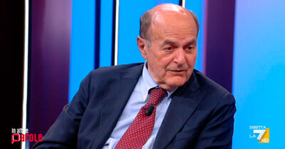 Copertina di Bersani a La7: “La Russa e Meloni? Giocano alle tre carte e vogliono pure il tortello a misura di bocca”