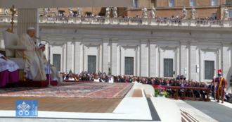 Copertina di L’appello di Papa Leone XIV: “Creiamo un mondo nuovo in cui regni la pace” – Video