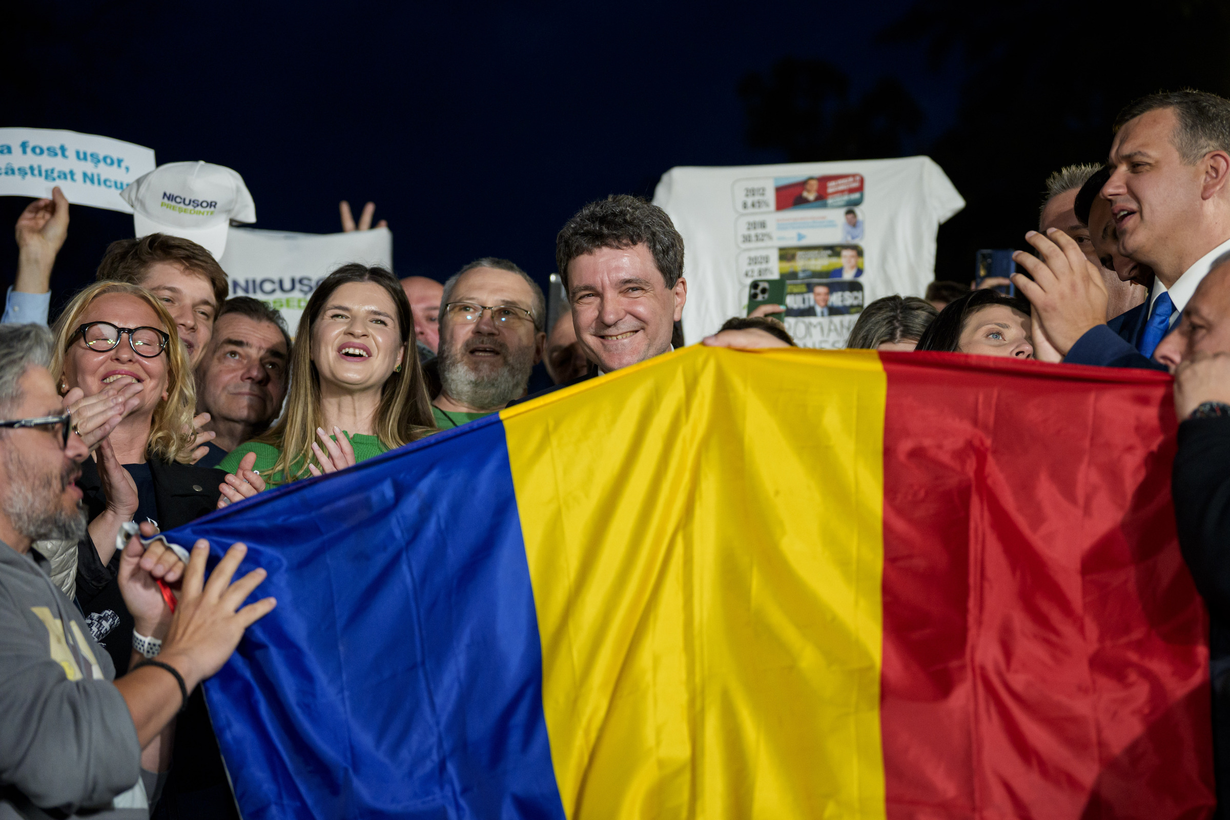 in romania vince il candidato proue dan simion ammette la sconfitta alle elezioni nazionalisti vanno oltre il 45