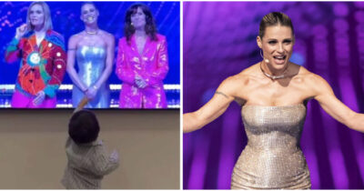 Copertina di Michelle Hunziker a Eurovision Song Contest 2025 aveva un piccolo fan sfegatato: il nipotino Cesare la chiamava con dolcezza alla televisione – IL VIDEO
