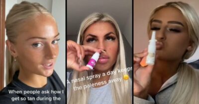 Copertina di “Attenzione agli spray nasali abbronzanti virali su TikTok, aumentano il rischio di melanoma”. La storia dell’ex miss Jen Atkin e il monito del prof Ascierto: “Vanno bannati”