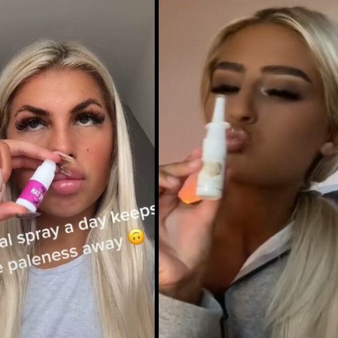 “Attenzione agli spray nasali abbronzanti virali su TikTok, aumentano il rischio di melanoma”. La storia dell’ex miss Jen Atkin e il monito del prof Ascierto: “Vanno bannati”