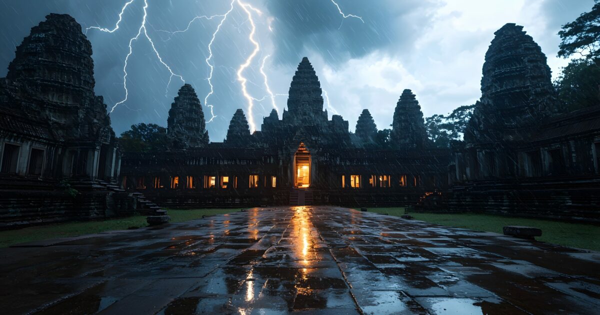 Fulmine colpisce i templi di Angkor Wat in Cambogia: 3 morti e “diversi” feriti nel sito Unesco