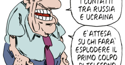 Copertina di La vignetta di Franzaroli