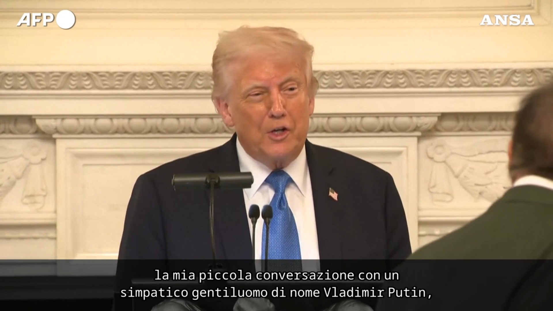 trump dopo la telefonata di due ore e mezza con putin è un simpatico gentiluomo – video