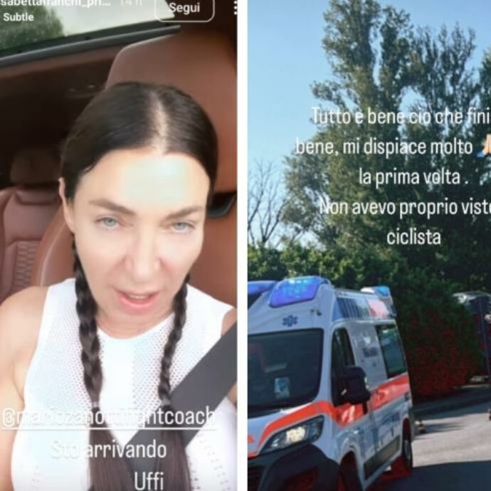 “Gli ho detto che avrei voluto essere al suo posto, non l’ho proprio visto. Dove posso guidare le mie auto sportive?”: Elisabetta Franchi investe un ciclista e scoppia la polemica