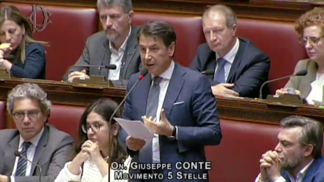 gaza conte attacca la russa è un marziano qui non ci sono errori di netanyahu è un genocidio