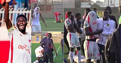 Copertina di Calciatore muore, ma la partita non viene interrotta: lo scandalo e i compagni sotto choc. La terribile storia di Fadiouf Ndiaye