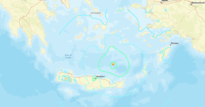 Copertina di Grecia, terremoto di magnitudo 6,2 al largo di Creta: “Sisma a profondità intermedia”
