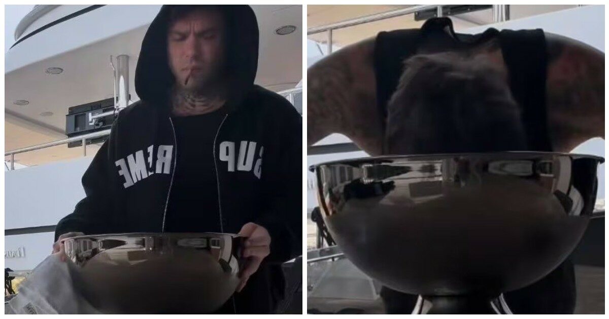 Perché Fedez immerge il viso nel ghiaccio tutte le mattine? Ecco cos’è lo skin icing e a cosa serve