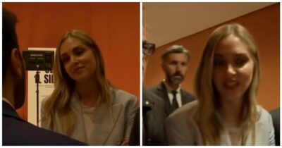 Copertina di Scintille tra Chiara Ferragni e l’inviato di Pomeriggio 5, Myrta Merlino: “Modi orrendi, mani addosso”