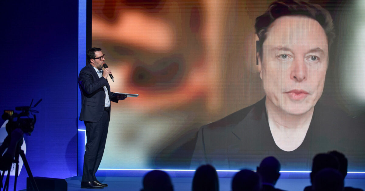 ferrovie verso l accordo con starlink salvini in sperimentazione sarò il primo sostenitore di musk pd non fa il ministro ma il promoter