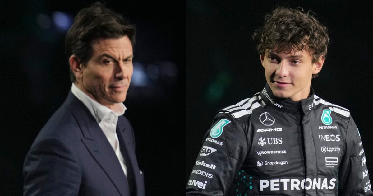 toto wolff a kimi antonelli devi proteggerti nasconditi nella tua stanza non ripeteremo quell errore