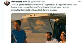 L’Iran convoca l’incaricato d’affari francese: “Commenti offensivi” del ministro Barrot dopo la Palma d’oro a Panahi