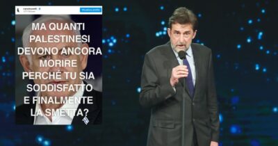 Copertina di Nanni Moretti posta foto di Netanyahu: “Quanti palestinesi devono morire perché tu sia soddisfatto e finalmente la smetta?”