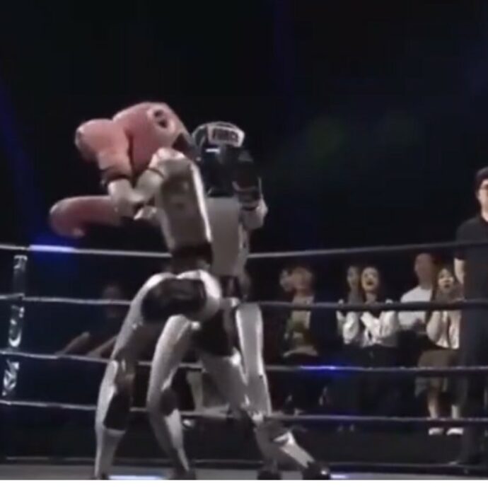 Robot si allenano in diretta streaming come veri e propri pugili: la lotta tra umanoidi diventa un trend – VIDEO