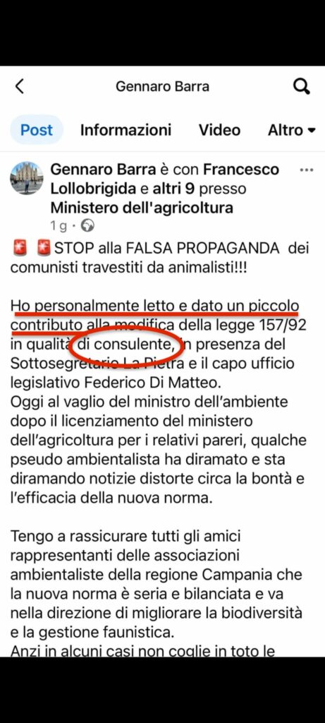 consulente col porto d armi ritirato lollobrigida minaccia querele non lavora con noi le foto e i post dell uomo dicono il contrario da Ilfattoquotidiano.it consulente col porto d armi ritirato lollobrigida minaccia querele non lavora con noi le foto e i post dell uomo dicono il contrario