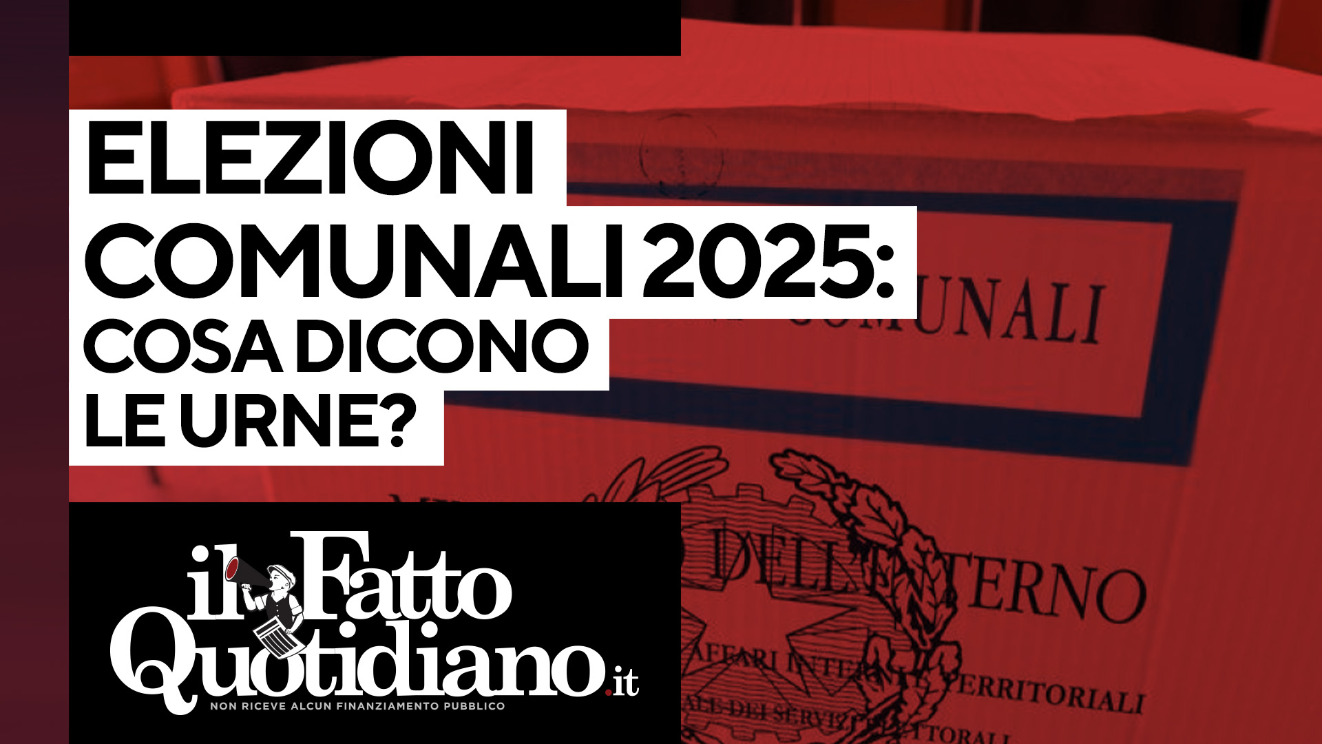 elezioni comunali 2025 cosa dicono le urne la diretta con paolo frosina e lorenzo giarelli da Ilfattoquotidiano.it elezioni comunali 2025 cosa dicono le urne la diretta con paolo frosina e lorenzo giarelli