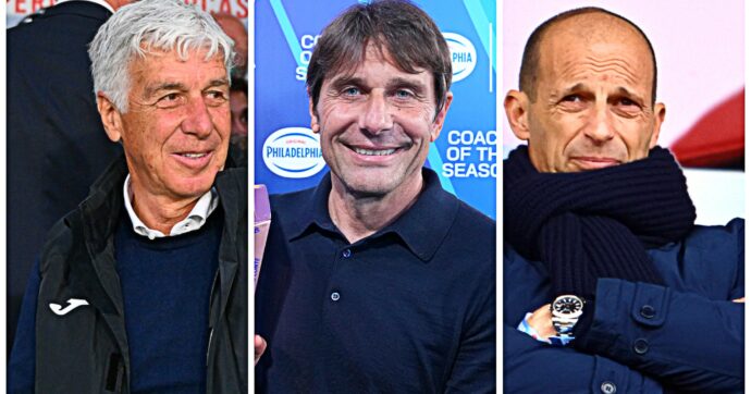 Il rebus Conte, l’ombra di Allegri, i dubbi di Gasp: è già toto-allenatori | Il futuro di tutte le panchine di Serie A