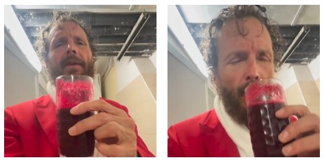 Dopo le ‘ova alla Jova’ arriva la bevanda post concerto: “Mi hanno detto che fa molto bene dopo i grandi sforzi, mi fido”