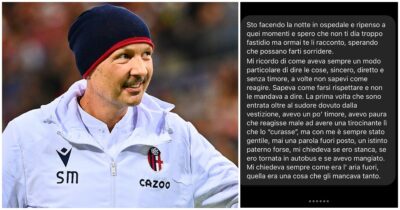 Copertina di “Mi chiedeva dell’aria fuori, gli mancava tanto. Mi ha mostrato le sue fragilità, ha pianto”: la toccante lettera dell’infermiera alla figlia di Siniša Mihajlović