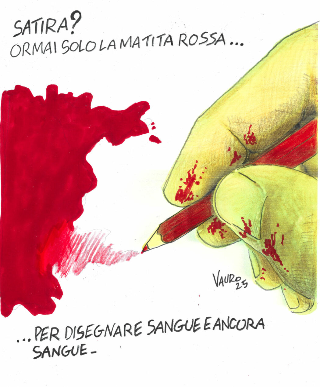 La vignetta di Vauro