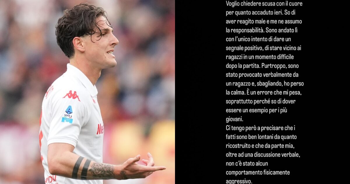 chiedo scusa ho perso la calma ma non c è stata nessuna aggressione la versione di zaniolo sui fatti di fiorentina roma primavera da Ilfattoquotidiano.it chiedo scusa ho perso la calma ma non c è stata nessuna aggressione la versione di zaniolo sui fatti di fiorentina roma primavera